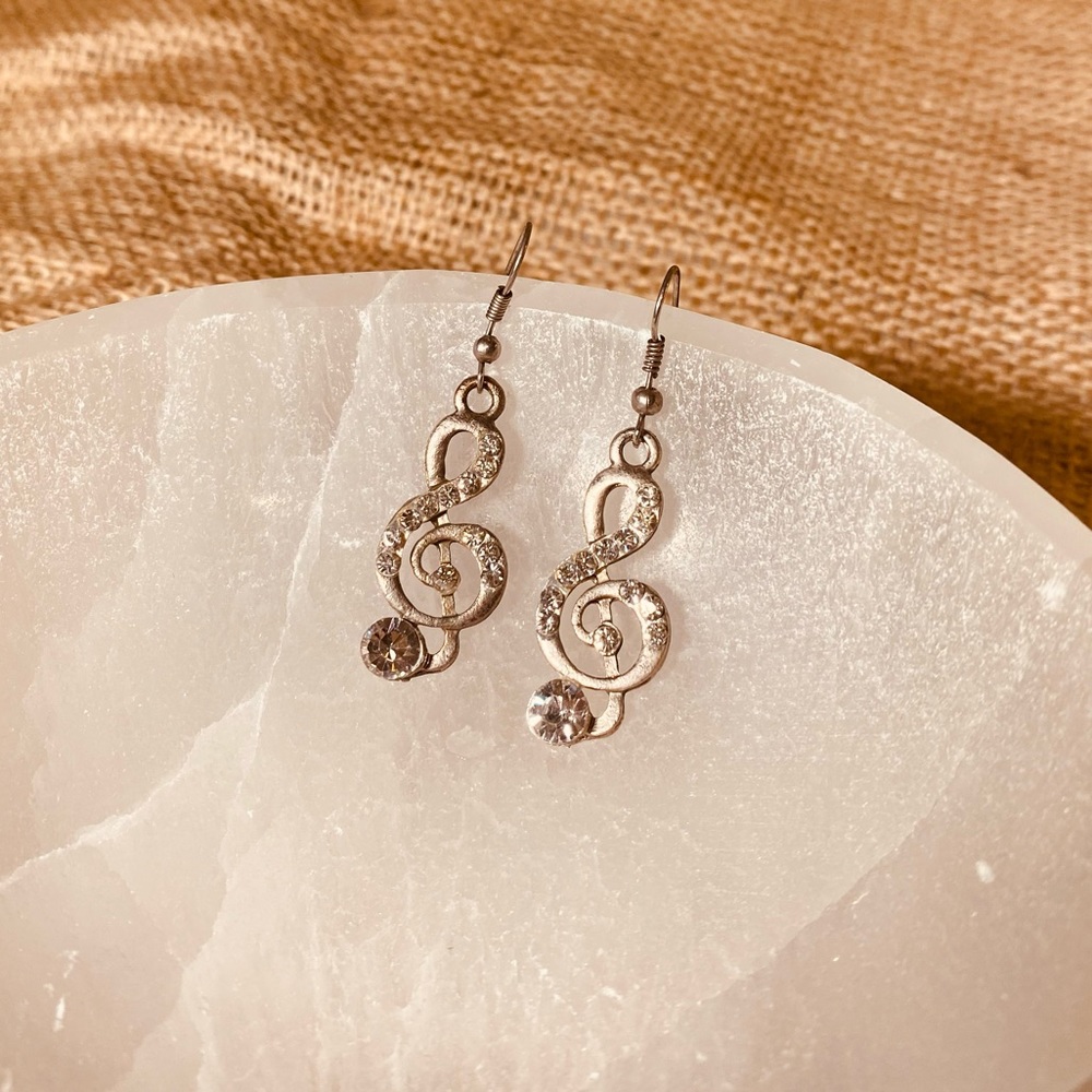Treble Clef Earrings